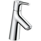 hansgrohe Kraan Talis S (kraan met uitloop hoogte 80 mm en afvoerstang afvoergarnituur) chroom