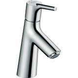 Hansgrohe - Talis s - Waschtisch Einhebelmischer 80 CoolStart, mit Ablaufgarnitur mit Zugstangen, verchromt 72013000