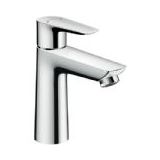 hansgrohe Talis E Einhebel-Waschtischmischer 110 mit Zugstangen-Ablaufgarnitur Chrom, 71710000