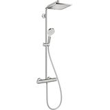 Hansgrohe Crometta E Showerpipe 240 1jet EcoSmart met Thermostaat Chroom