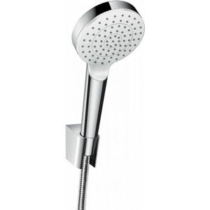 hansgrohe Crometta badset 1jet EcoSmart 9 l/min met doucheslang 125 cm wit/chroom