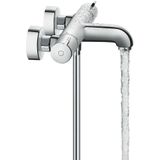 hansgrohe hansgrohe Ecostat 1001 CL opbouw badthermostaat chroom chroom