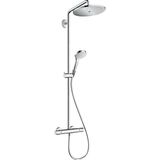 Hansgrohe Croma Select S Showerpipe 280 1jet EcoSmart 9 L/Min met Thermostaat Chroom