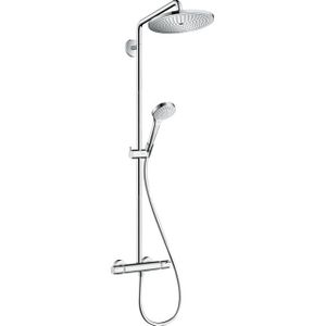 Hansgrohe Croma Select S Showerpipe 280 1jet EcoSmart 9 L/Min met Thermostaat Chroom