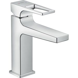 hansgrohe Metropol ééngreeps wastafelmengkraan 110 met beugelgreep met trekwaste chroom