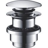 Hansgrohe - Push Open Afvoergarnituur - Zwart Chroom - DN32