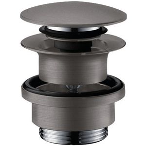 Hansgrohe - Push Open Afvoergarnituur - Zwart Chroom - DN32