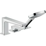 Hansgrohe Metropol 3-gats badrandkraan chroom