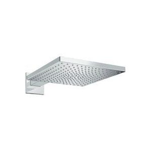 Hansgrohe Raindance E 300 vierkante regendouchekop met muursteun 30 x 30 cm glanzend chroom