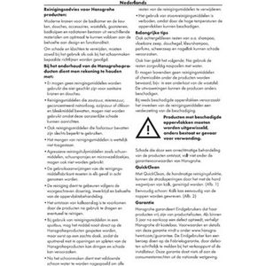 Hansgrohe - Bidetset - Handdouche - Slang - Houd - Polished Gold Optic