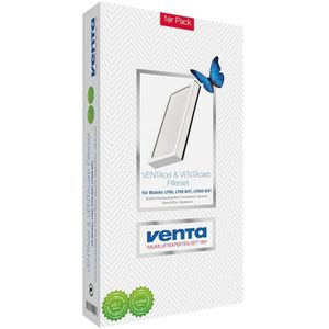 VENTA 2221100 Filterset VentAcel & VentAcarb Filter Set Pack van 1, Wit