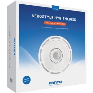 AeroStyle Hygiënische edisk 3-delig, accessoires voor Aerostyle LW73 en LW74