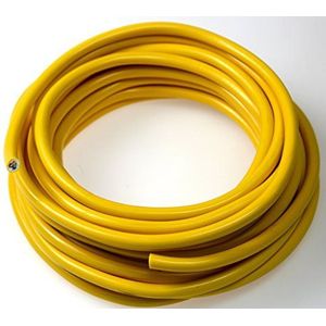as - Schwabe 10057 Kabel - Leitung - 50m K35 AT-N07V3V3-F 3G1,5 gelb, Aussenbereich, IP44