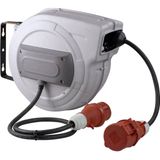 AS Schwabe - 12649 - Kabelhaspel - Zwart - 15 m - CEE-stekker 16 A