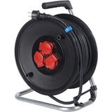Kabelhaspel - 40 m H07RN-F - Kunststof - Geleiders met Stopcontacten