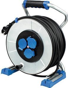 as - Schwabe IronCoat Xperts Kabeltrommel - 50m - Met Stekker - IP44 - H07RN-F 3G1,5