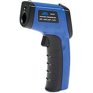 as - Schwabe Infrarot-Thermometer / Pyrometer – Kontaktloses Temperatur-Messen von -50 bis +380°C – Infrarot Temperaturmessgerät – Berührungsloses Thermometer – Digitales Infrarot Thermometer I 24101