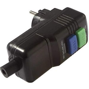 as - Schwabe 45209 Prcd Plug voor Persoonlijke Bescherming, 30Ma, IP44, 230 V, Zwart