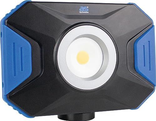 as-Schwabe Acculine Flex Akku-LED-Baustrahler schwarz/blau 10 Watt