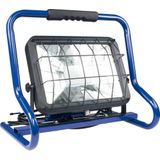 as - Schwabe Mobiler Chip-LED-Strahler 50 W, IP 40 Baustrahler für Aussen und Baustelle, Blau a_plus, 1 Stück, 46429