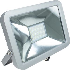 as - Schwabe Slimline Chip-LED Arbeitsleuchte – 120 W Profi Baustrahler – LED Spot geeignet als Werkstattstrahler – Mobile LED Leuchte für Innen- und Außenbeleuchtung – IP65 – Silber I 46465