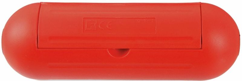 as - Schwabe - Veiligheidsbox - Rood - Voor Schuko Stekker en Buchse - Buitengebruik