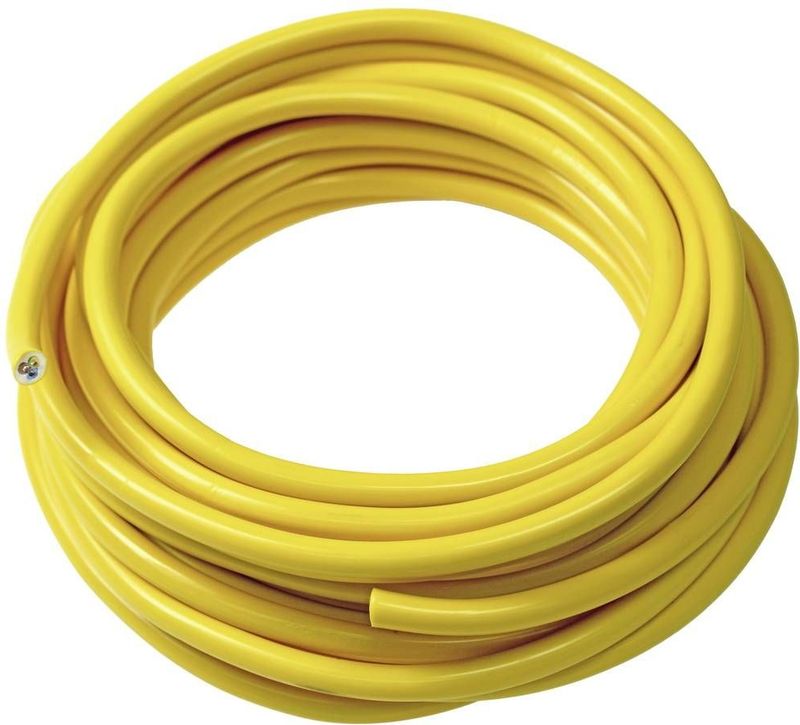 AS Schwabe 59310 Kabelring Voor Gepantserde Kabel AT-N07V3V3-F 5 X 4 Mm² Geel 50 M
