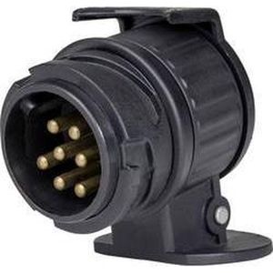 Caravan Universal Miniadapter 13polig auf 7polig Klappdeckel IP44
