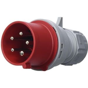 as - Schwabe 60461 CEE-Fase Omkeerstekker, 32 A, 5-Pins, 6 Uur, 400 V