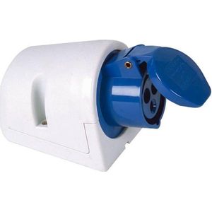 CEE Wandcontactdoos - 230 V - 16 A - 3-polig - Slagvast Huis - IP44