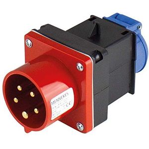 As-schwabe - CEE-Adapter 400V/16A/5polig, auf Schutzkontakt, IP44