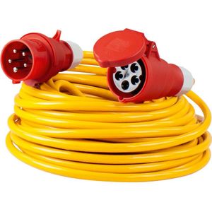 as - Schwabe CEE-verlengkabel K35 AT-N07V3V3-F 5G4 IP44 10m geel 60705