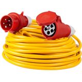 Schwabe - K35 AT-N07V3V3-F Bouwplaatskabel - 25 m - PVC - 400 V/16 A