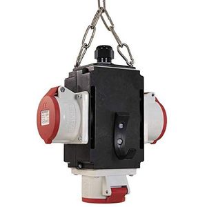 Schwabe - MIXO - Stroomverdeler - Kunststof - 3 CEE-bussen - IP44