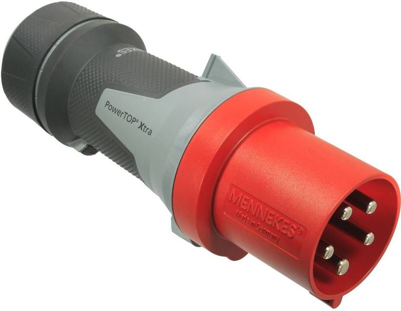 as - Schwabe Stroomstekker - 400 V/63 A - 5-polig - Polyamide - IP 44