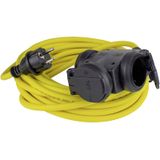 Kabel - K35 N07V3V3-F - Verlengkabel - 1,5 m - IP44 - 230 V, 16 A