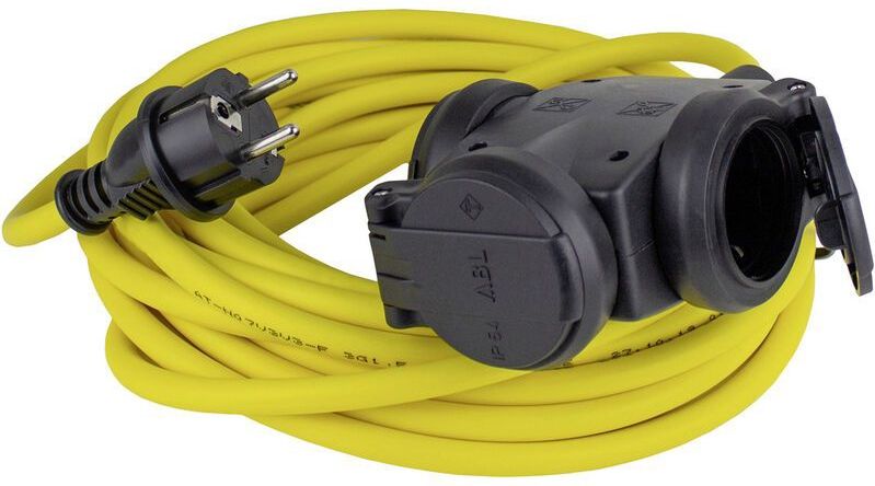 Kabel - K35 N07V3V3-F - Verlengkabel - 1,5 m - IP44 - 230 V, 16 A