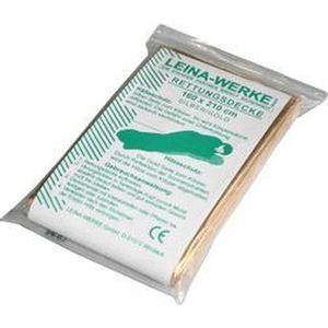 Reddingsdeken, 1.600 x 2.100 mm, zilver/goud