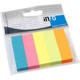 inFO Brillantmix Haftmarker farbsortiert 5 x 100 Streifen
