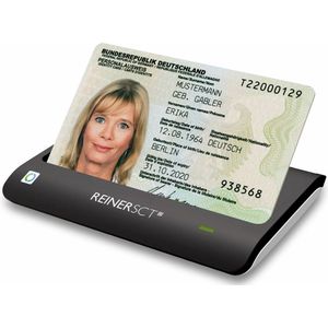 ReinerSCT - CyberJack RFID Basis - Geheugenkaartlezer - Zilver