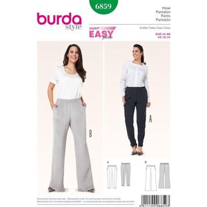 Burda Naaipatroon 6859 - Broek In Variaties