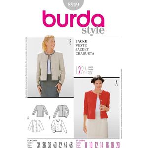 Burda Naaipatroon 8949 - Jasje In Variaties