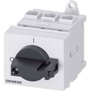 Siemens 3ld2 - schakelaar 3-polig 32A kast zwart
