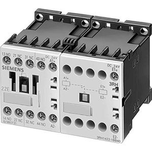 Siemens Sirius 4-polige schakelaar 2 na+2 nc maat s00 AC 110 V 50 Hz