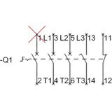Siemens - 3LD20220TK13 - Scheidingsschakelaar - Rood/Geel - 3-polig - 16 A - 690 V/AC