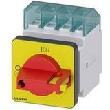 Siemens - 3LD20220TK13 - Scheidingsschakelaar - Rood/Geel - 3-polig - 16 A - 690 V/AC