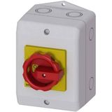 Siemens - 3LD20640TB53 - Scheidingsschakelaar - Rood/Geel - 3-polig - 16 A