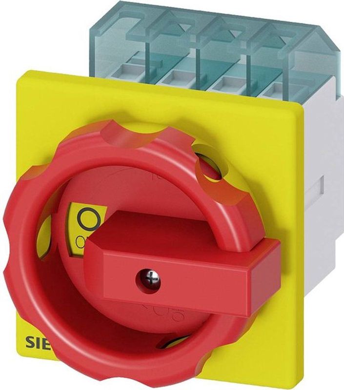 Siemens - 3LD20030TK53 - Belastbare Scheidingsschakelaar - Rood/Geel - 3-polig - 16 A