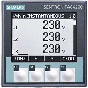 Siemens 7KM4212-0BA00-3AA0 Digitaal inbouwmeetapparaat Max. 3 x 690/400 V/AC