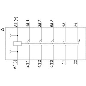 Siemens 3RT2023-1BB40 Contactor 3x NO 690 V/AC 1 stuk(s)